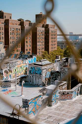 graffiti buildings with graffiti arts new york